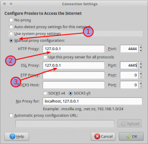 Firefox Proxy Settings